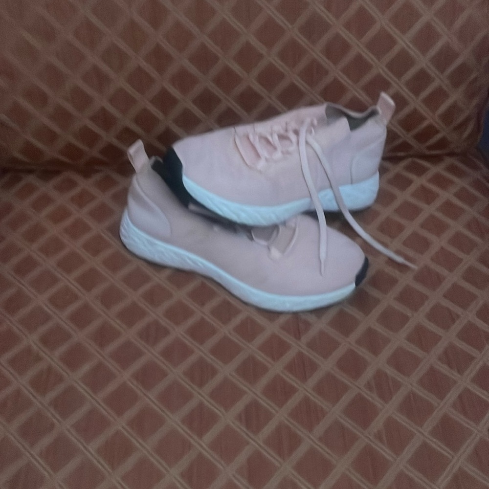 Pink sneakers